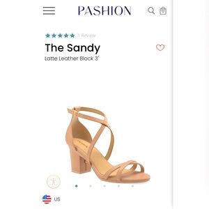 Pashion Convertible sandal-size 8.5-NIB